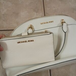 Michael Koors Bag With Matching Wallet